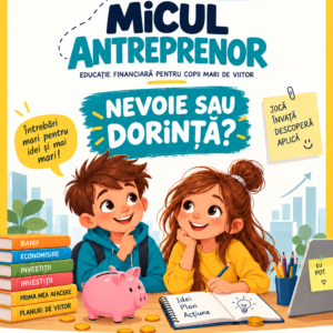 Micul Antreprenor – Misiunea 02: Nevoie sau dorință?