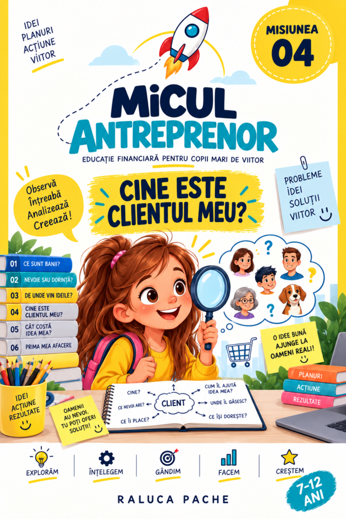 Micul Antreprenor – Misiunea 04: Cine este clientul meu?