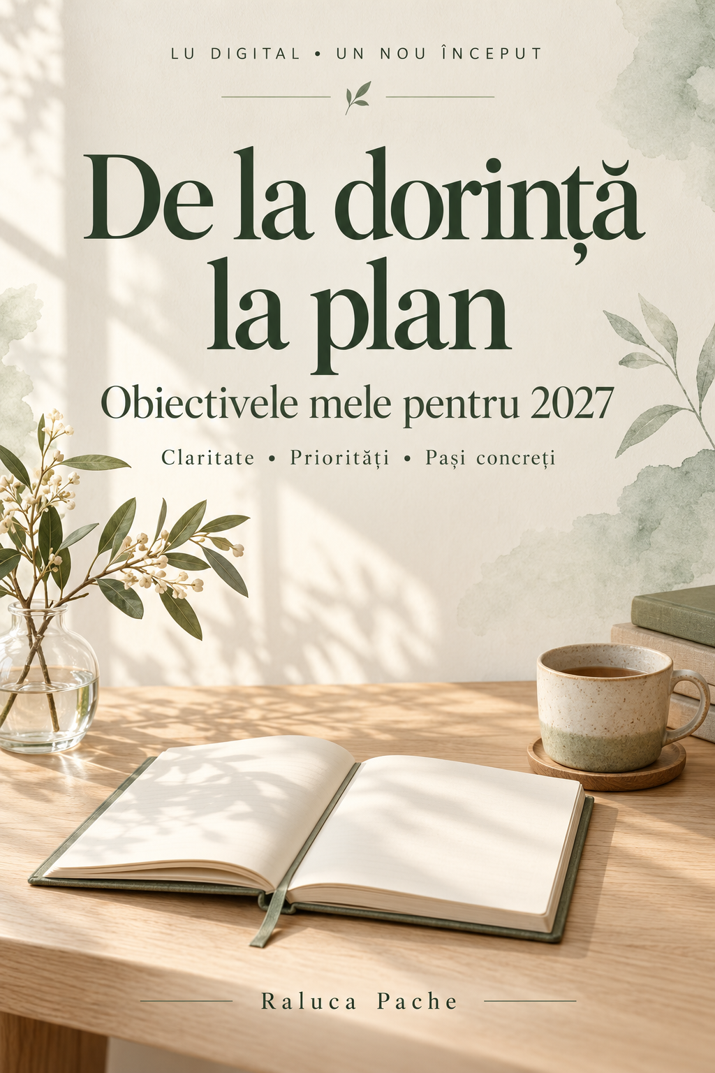 Copertă De la dorință la plan, obiective pentru 2027