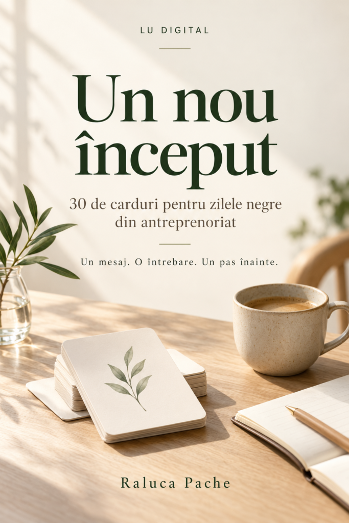 Un nou început — 30 de carduri pentru zilele negre din antreprenoriat